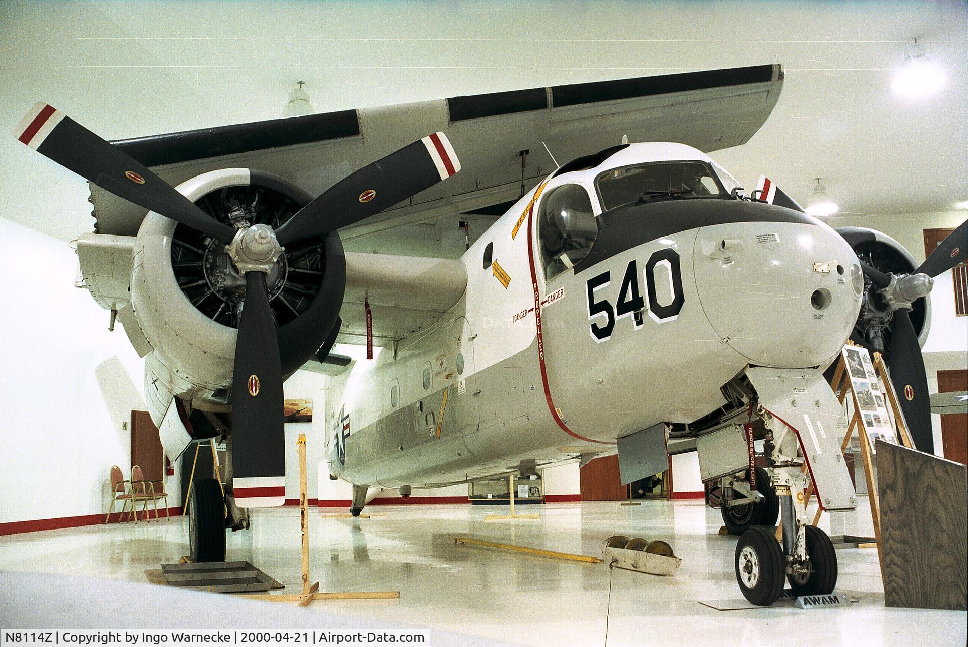 N8114Z, 1957 Grumman S2F-1 Tracker C/N 449, Grumman S2F-1 Tracker at the American Wings Air Museum, Blaine MN