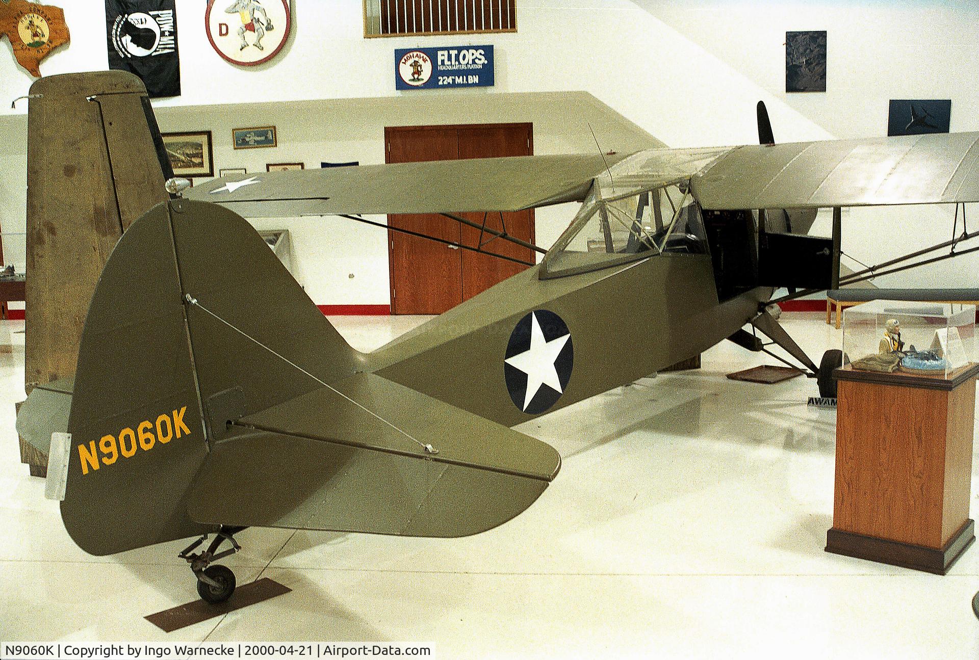 N9060K, 1943 Taylorcraft DCO-65 C/N L-5373, Taylorcraft DCO-65 at the American Wings Air Museum, Blaine MN