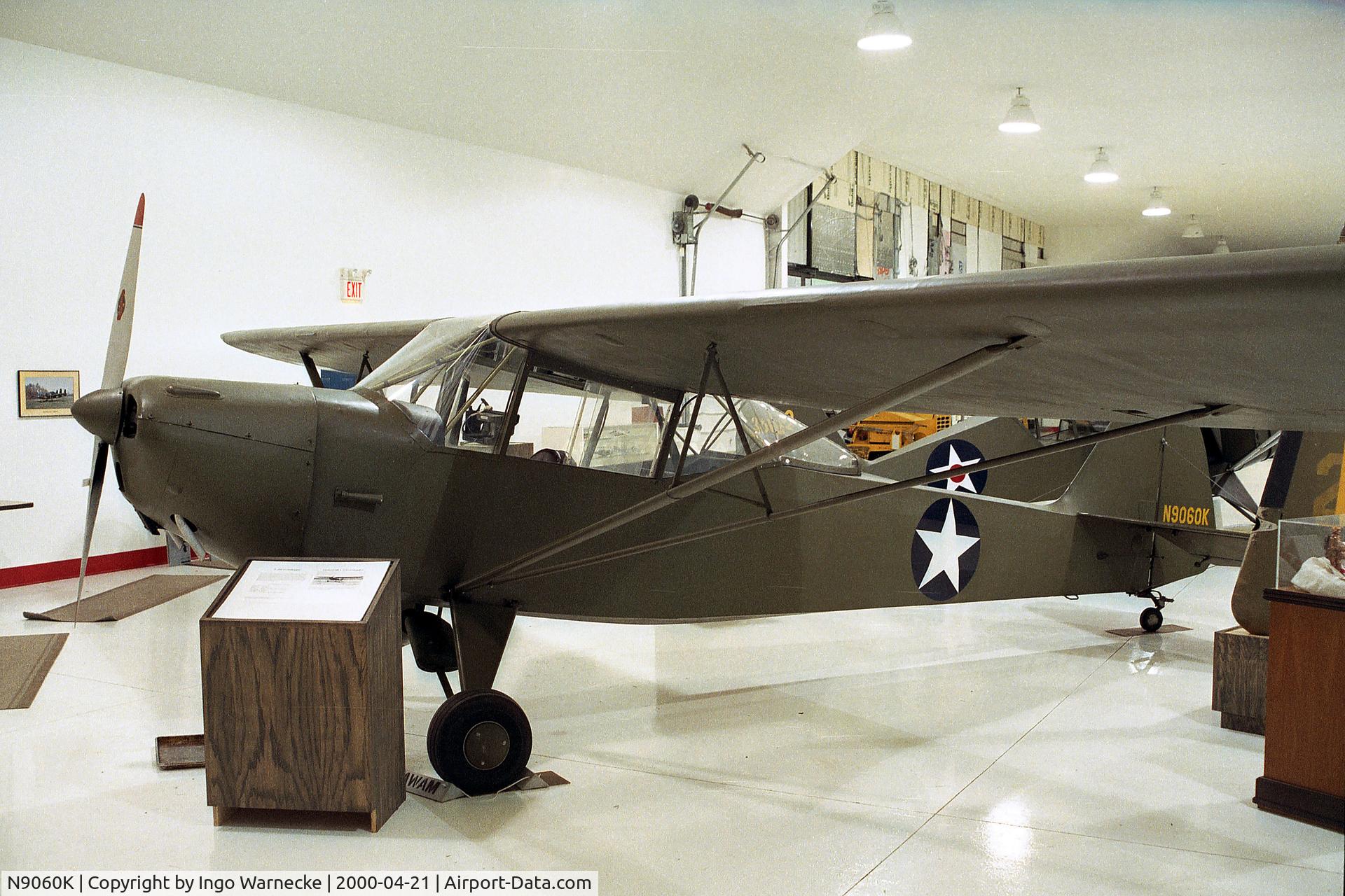 N9060K, 1943 Taylorcraft DCO-65 C/N L-5373, Taylorcraft DCO-65 at the American Wings Air Museum, Blaine MN