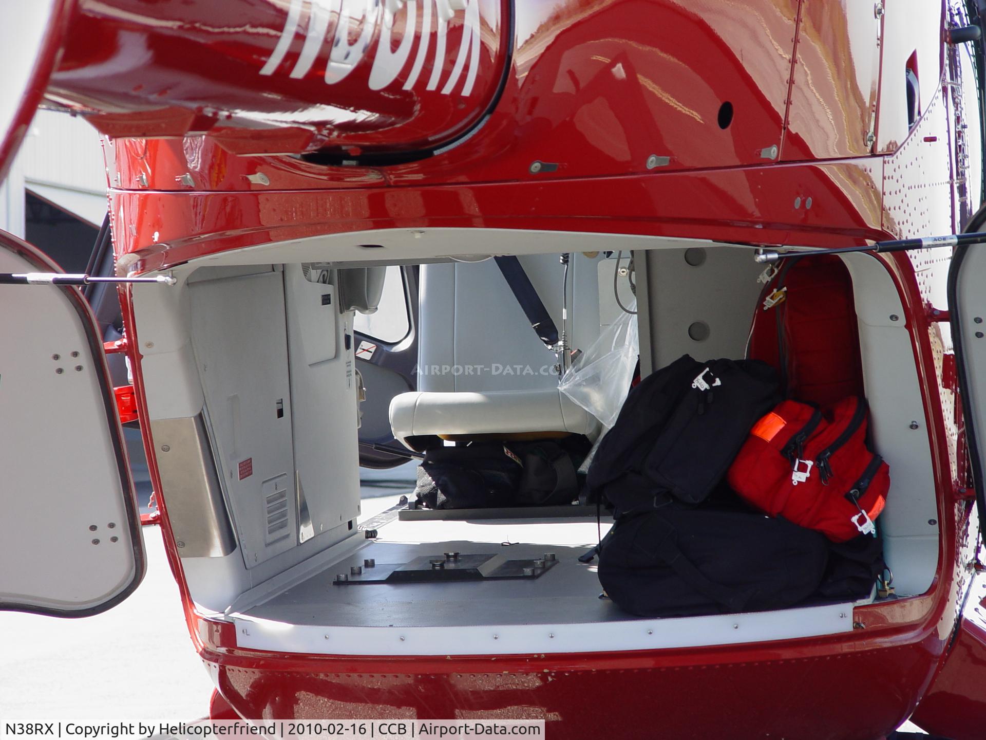 N38RX, Eurocopter EC-135P-2+ C/N 0749, Rear loading doors opened