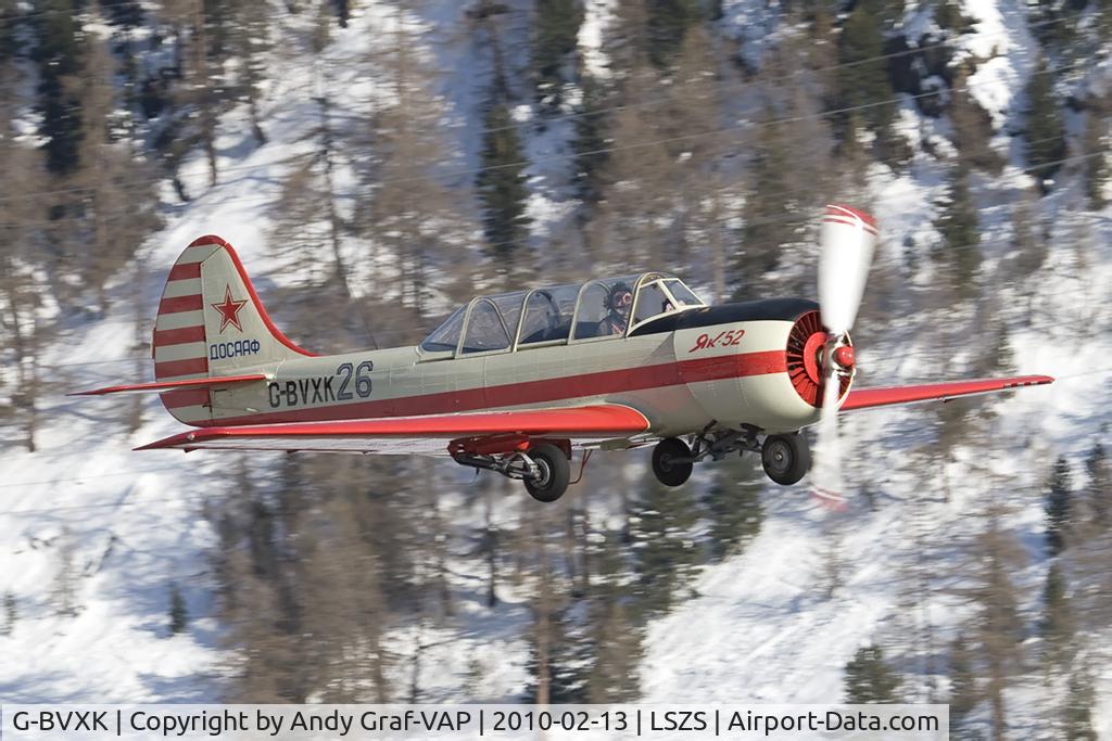 G-BVXK, 1991 Yakovlev (Aerostar) Yak-52 C/N 9111306, Yak52