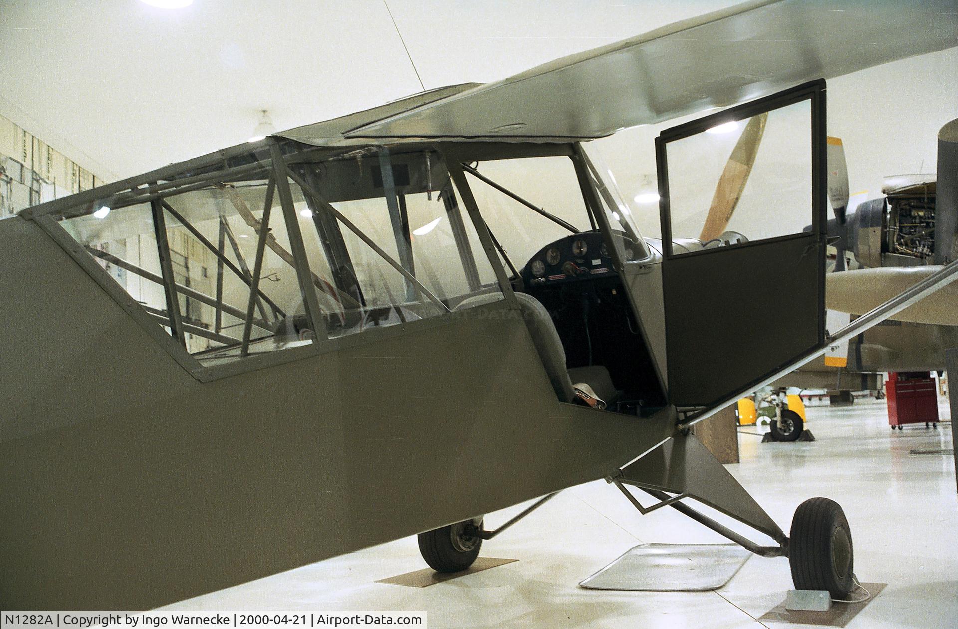 N1282A, 1942 Aeronca 0-58B Grasshopper C/N 058B1282, Aeronca O-58B at the American Wings Air Museum, Blaine MN