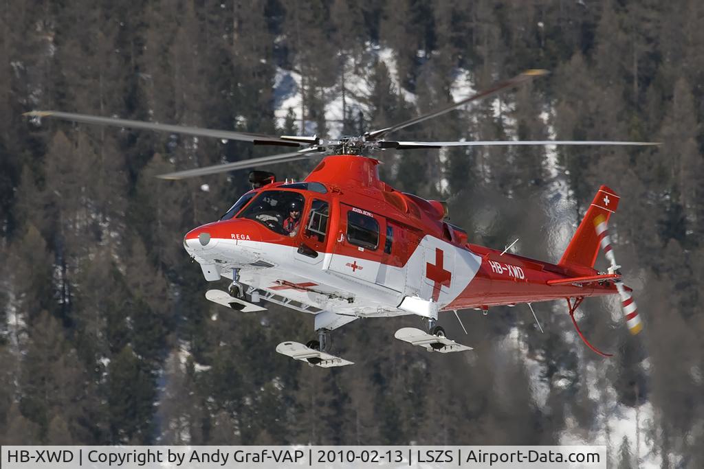 HB-XWD, 1992 Agusta A-109K-2 C/N 10004, REGA A109