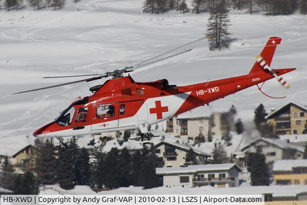 HB-XWD, 1992 Agusta A-109K-2 C/N 10004, REGA A109
