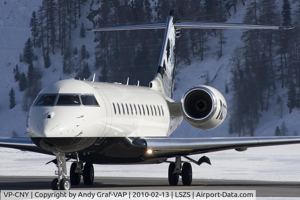VP-CNY, 2007 Bombardier BD-700-1A10 Global Express C/N 9270, BD700