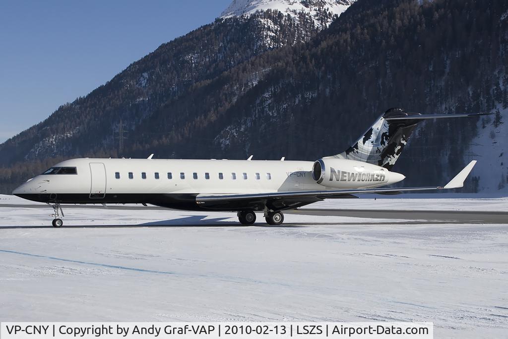 VP-CNY, 2007 Bombardier BD-700-1A10 Global Express C/N 9270, BD700