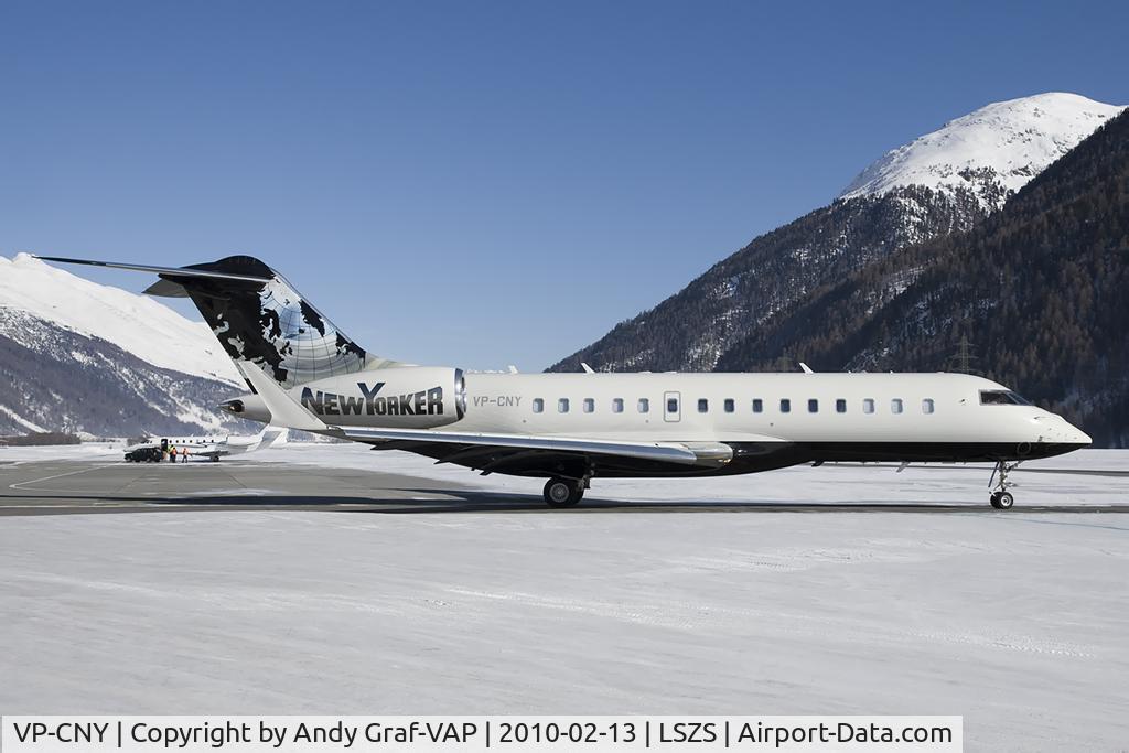 VP-CNY, 2007 Bombardier BD-700-1A10 Global Express C/N 9270, BD700