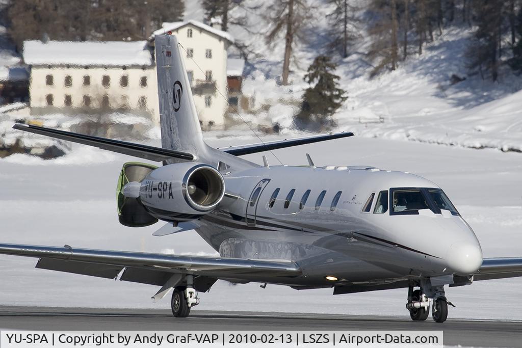 YU-SPA, 2007 Cessna 560XLS Citation Excel C/N 560-5760, Cessna 560