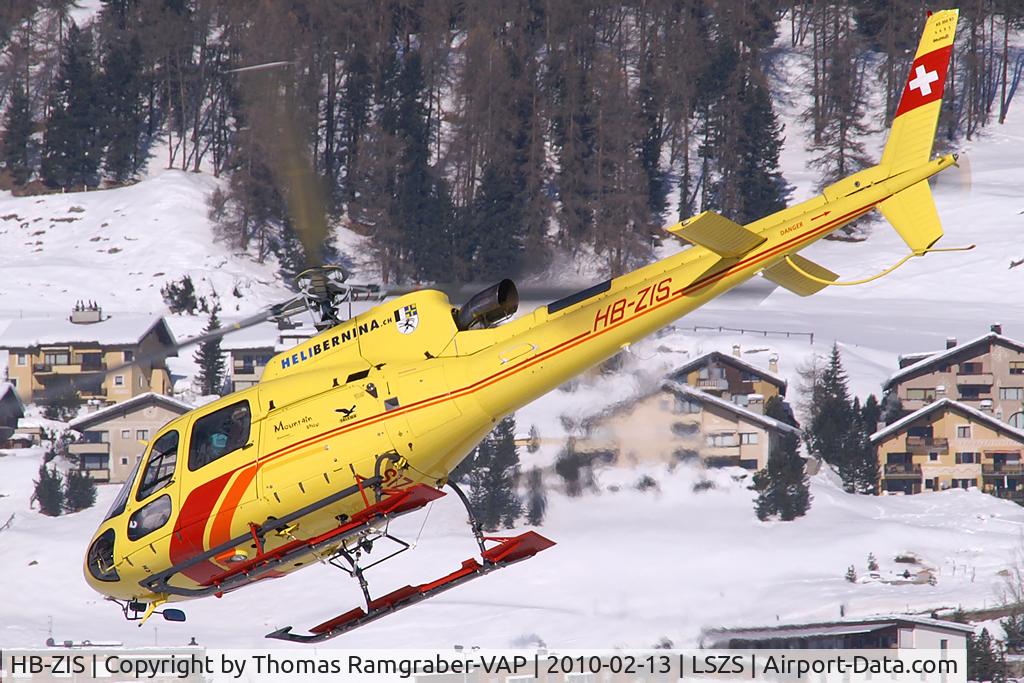 HB-ZIS, 2008 Eurocopter AS-350B-3 Ecureuil Ecureuil C/N 4493, Heli Bernina Aerospatiale AS350