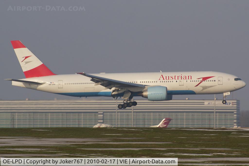 OE-LPD, 2006 Boeing 777-2Z9/ER C/N 35960, Austrian Airlines Boeing 777-2B8(ER)