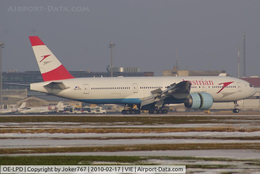 OE-LPD, 2006 Boeing 777-2Z9/ER C/N 35960, Austrian Airlines Boeing 777-2B8(ER)