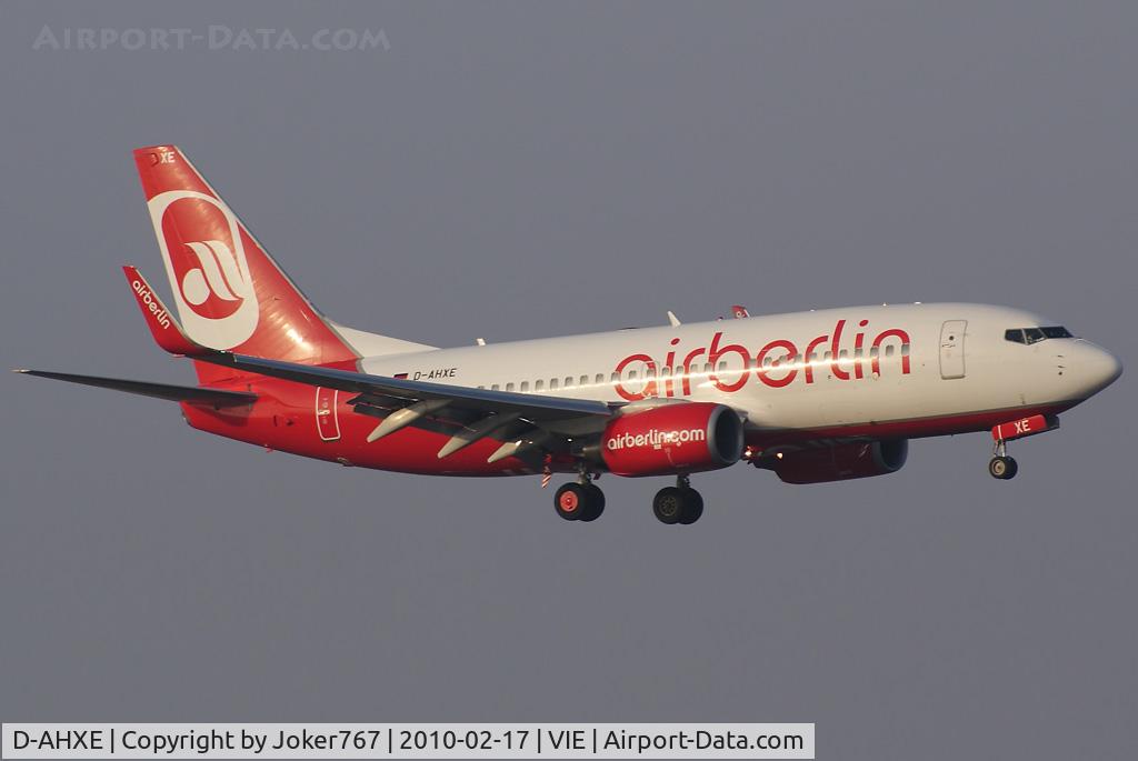 D-AHXE, 2007 Boeing 737-7K5 C/N 35135, Air Berlin Boeing 737-7K5(WL)