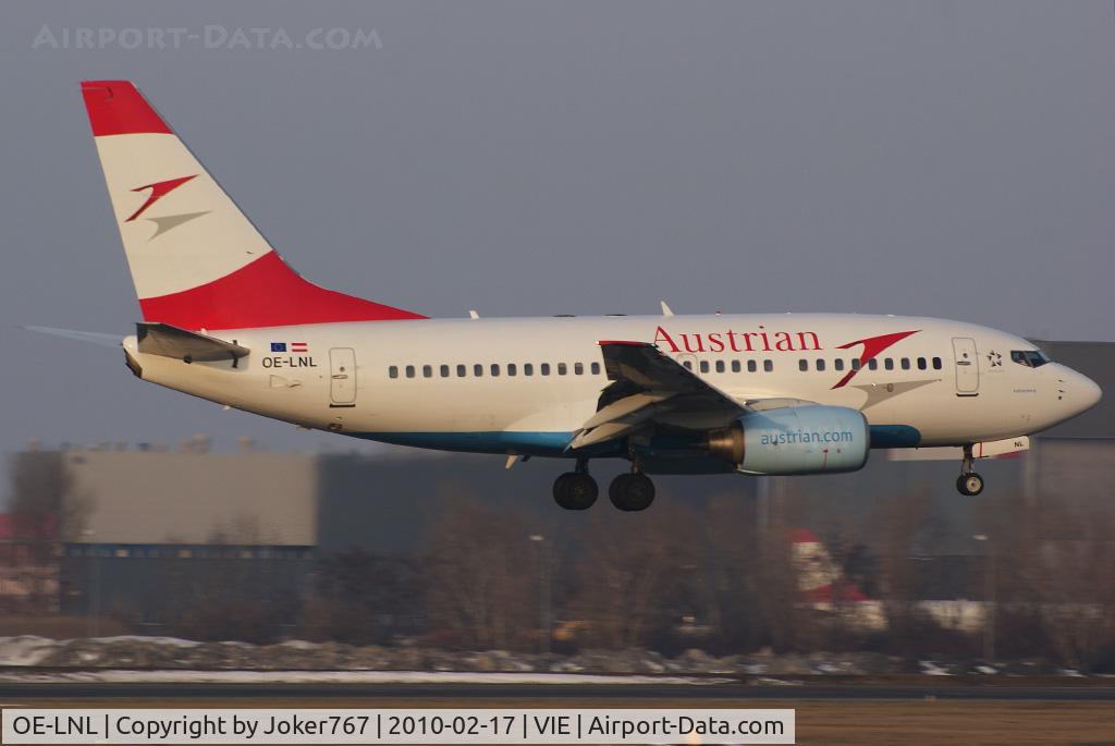 OE-LNL, 2000 Boeing 737-6Z9 C/N 30137, Austrian Airlines Boeing 737-6Z9