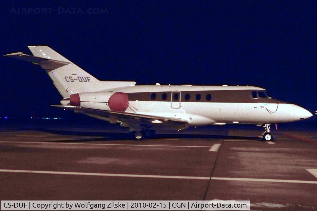 CS-DUF, 2008 Hawker Beechcraft 750 C/N HB-19, CGN at night
