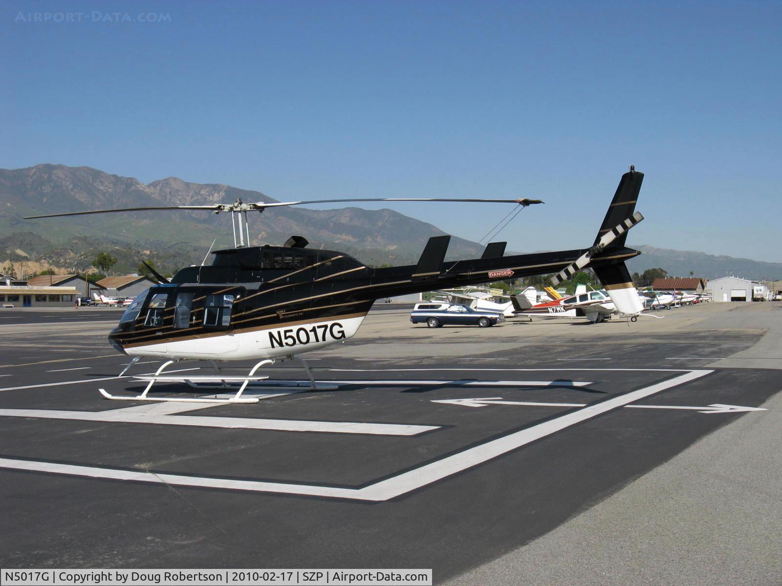 N5017G, Bell 206L-1 LongRanger II C/N 45228, 1979 Bell Textron 206L-1 JETRANGER III, Allison 250-C20B 420 shp flat rated at 317 shp, 7 place