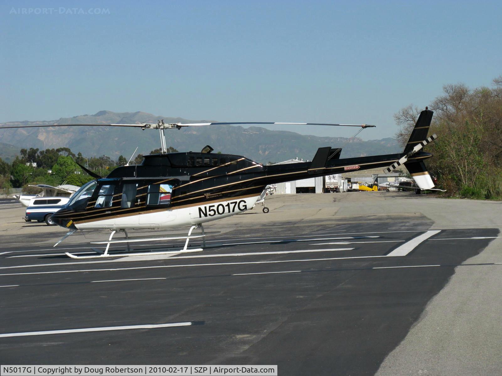 N5017G, Bell 206L-1 LongRanger II C/N 45228, 1979 Bell Textron 206L-1 JETRANGER III, Allison 250-C20B 420 shp flat rated at 317 shp, 7 place