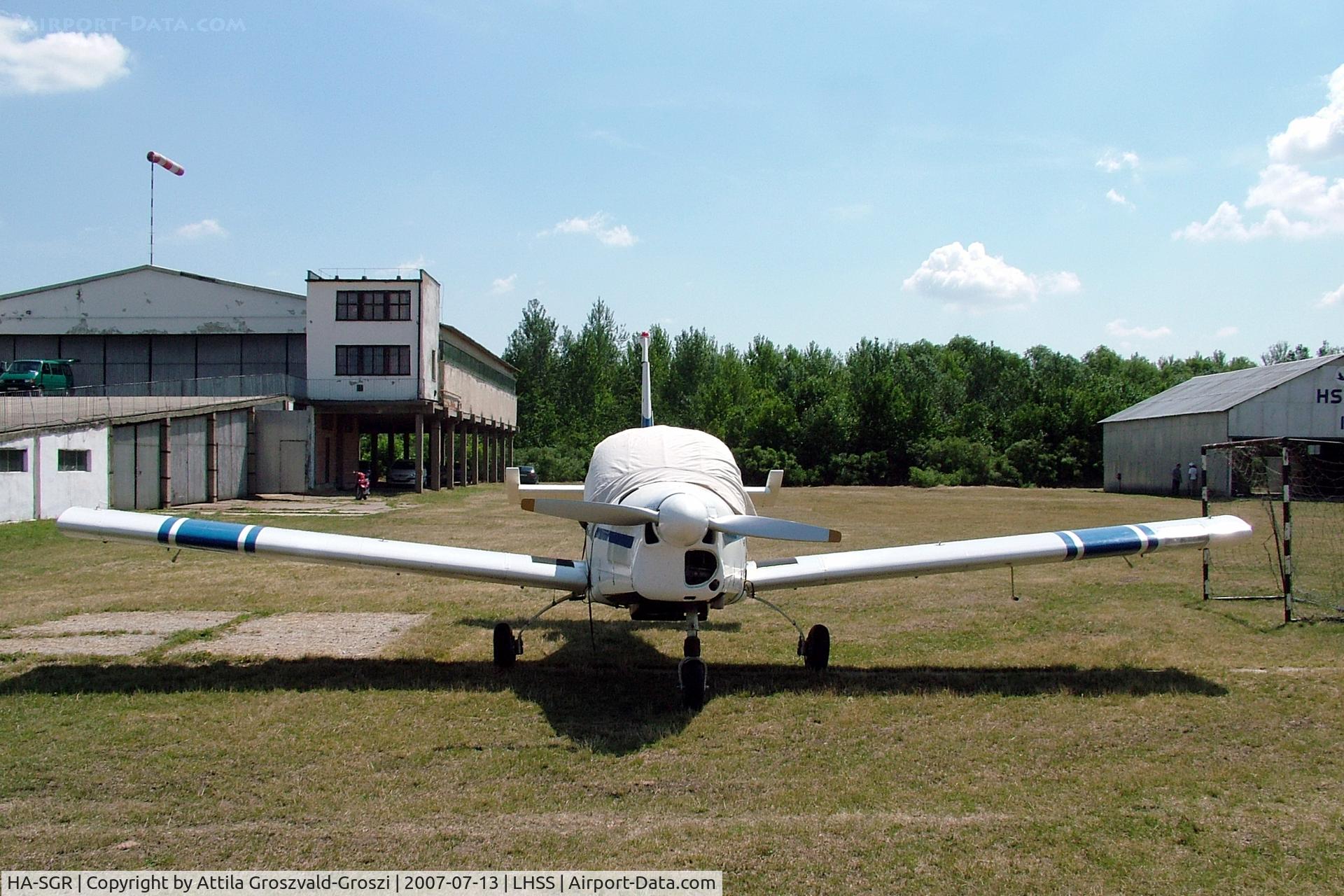HA-SGR, 1988 Zlin Z-142 C/N 0459, Szolnok-Szandaszölös Airfield