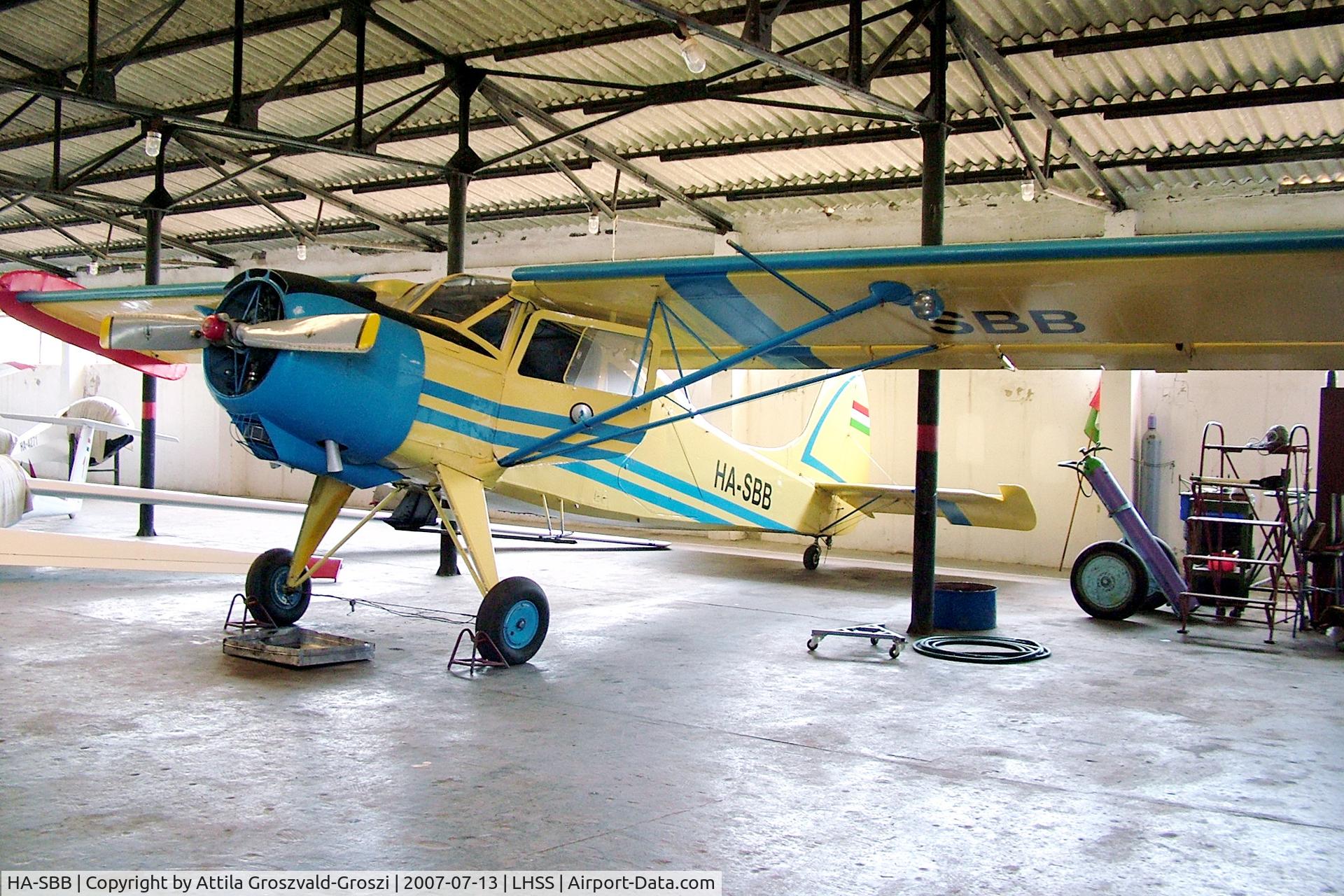 HA-SBB, 1967 PZL-Okecie PZL-101A Gawron C/N 107200, Szolnok-Szandaszölös Airfield
