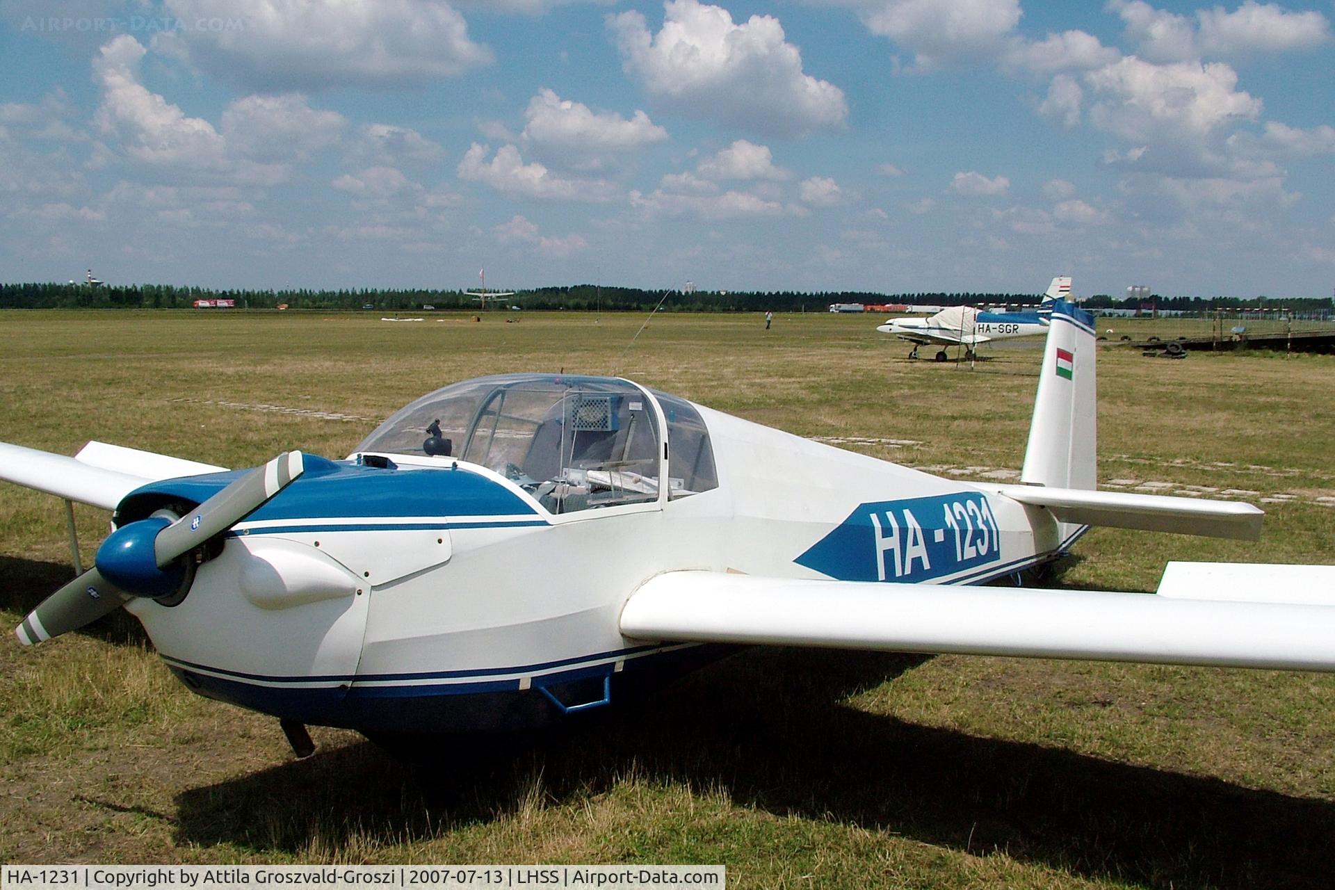 HA-1231, 1972 Scheibe SF-25C Falke C/N 4439, Szolnok-Szandaszölös Airfield