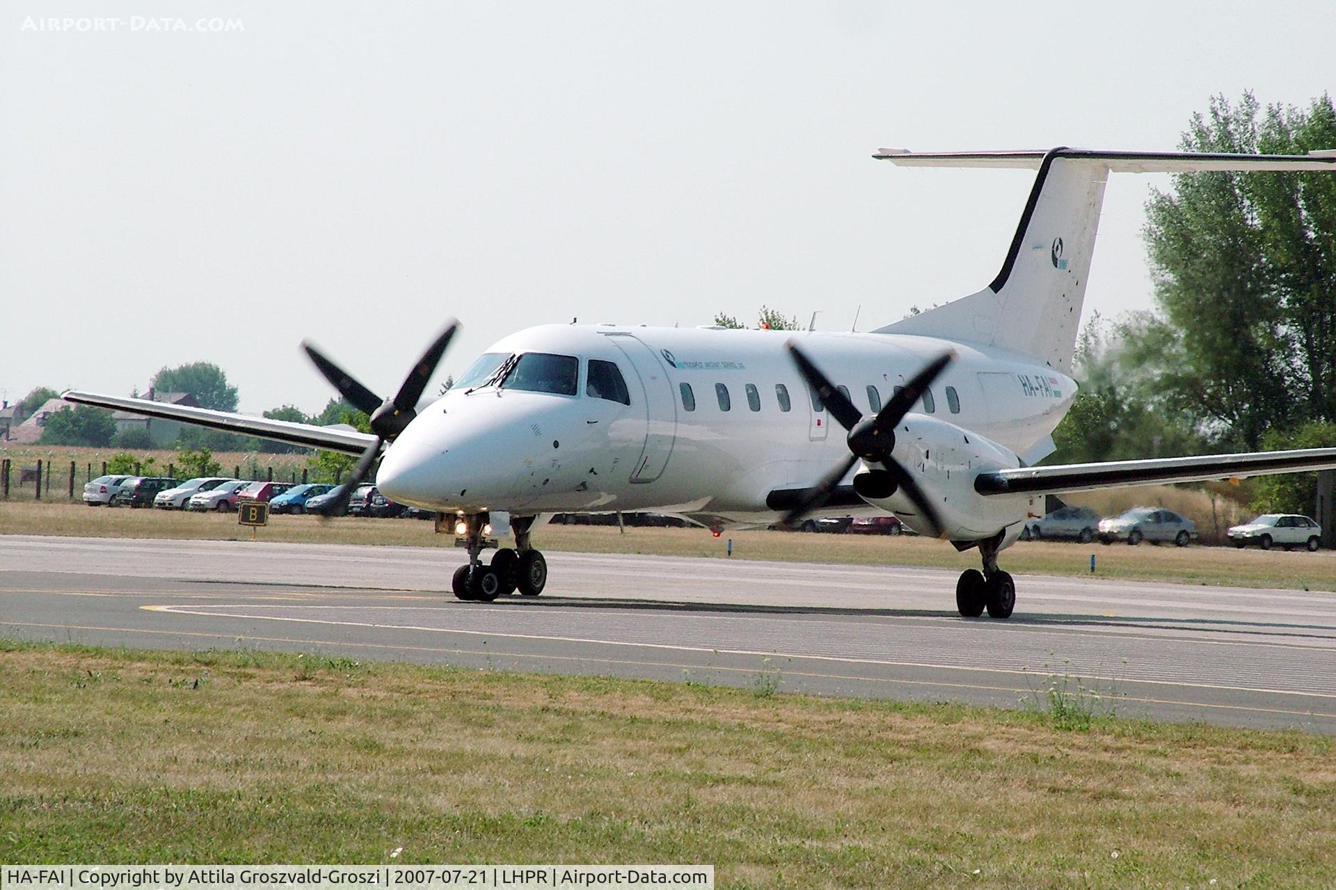 HA-FAI, 1989 Embraer EMB-120ER Brasilia C/N 120123, Pér Airport -Hungary