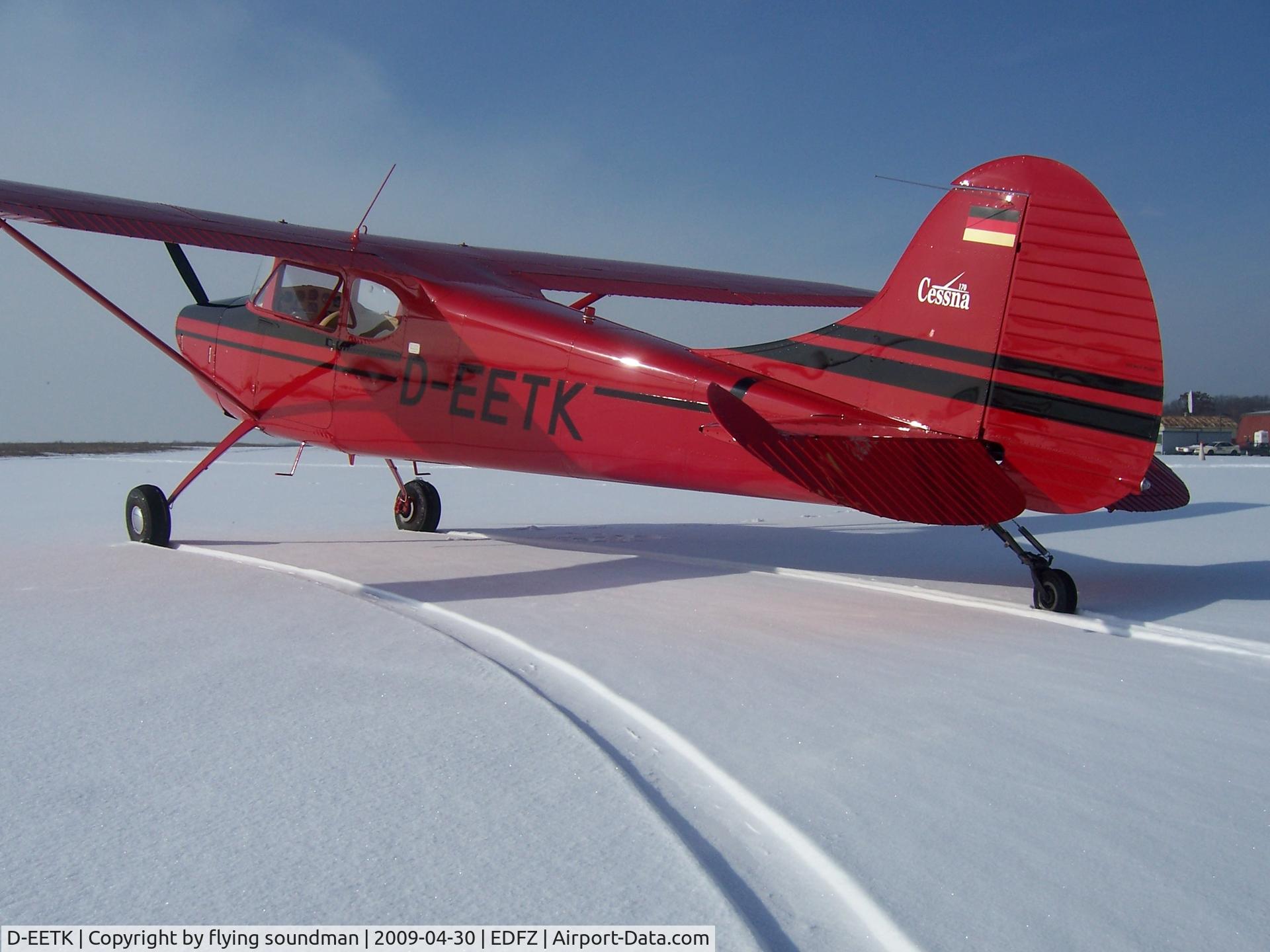 D-EETK, 1952 Cessna 170B C/N 25390, EDFZ Feb. 2010