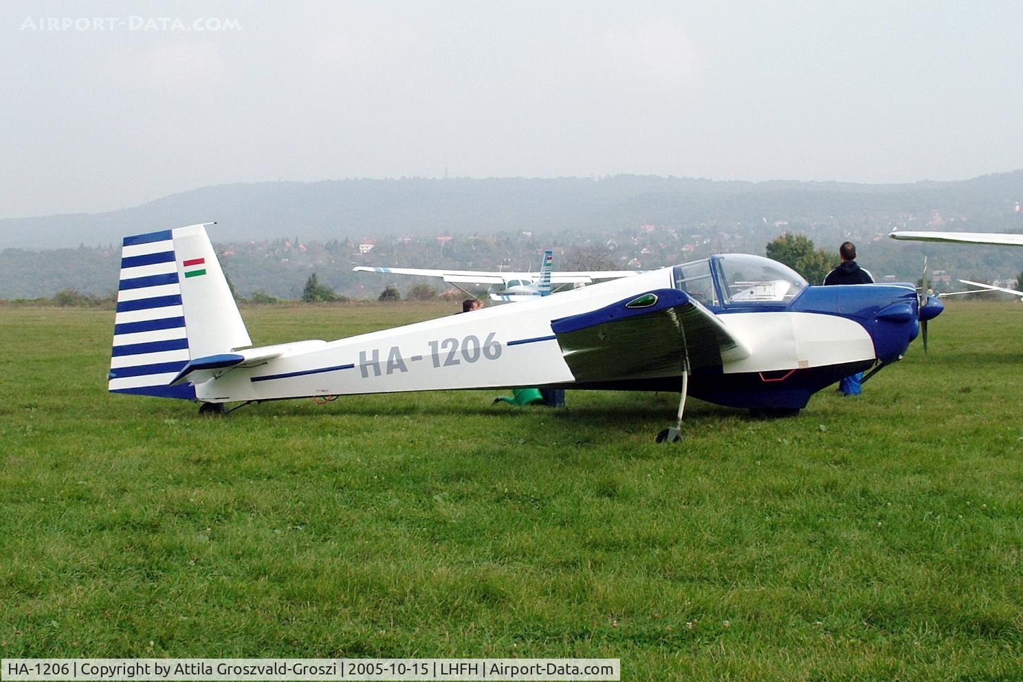 HA-1206, 1969 Scheibe SF-25B Falke C/N 4669, Farkashegy Airfield Hungary