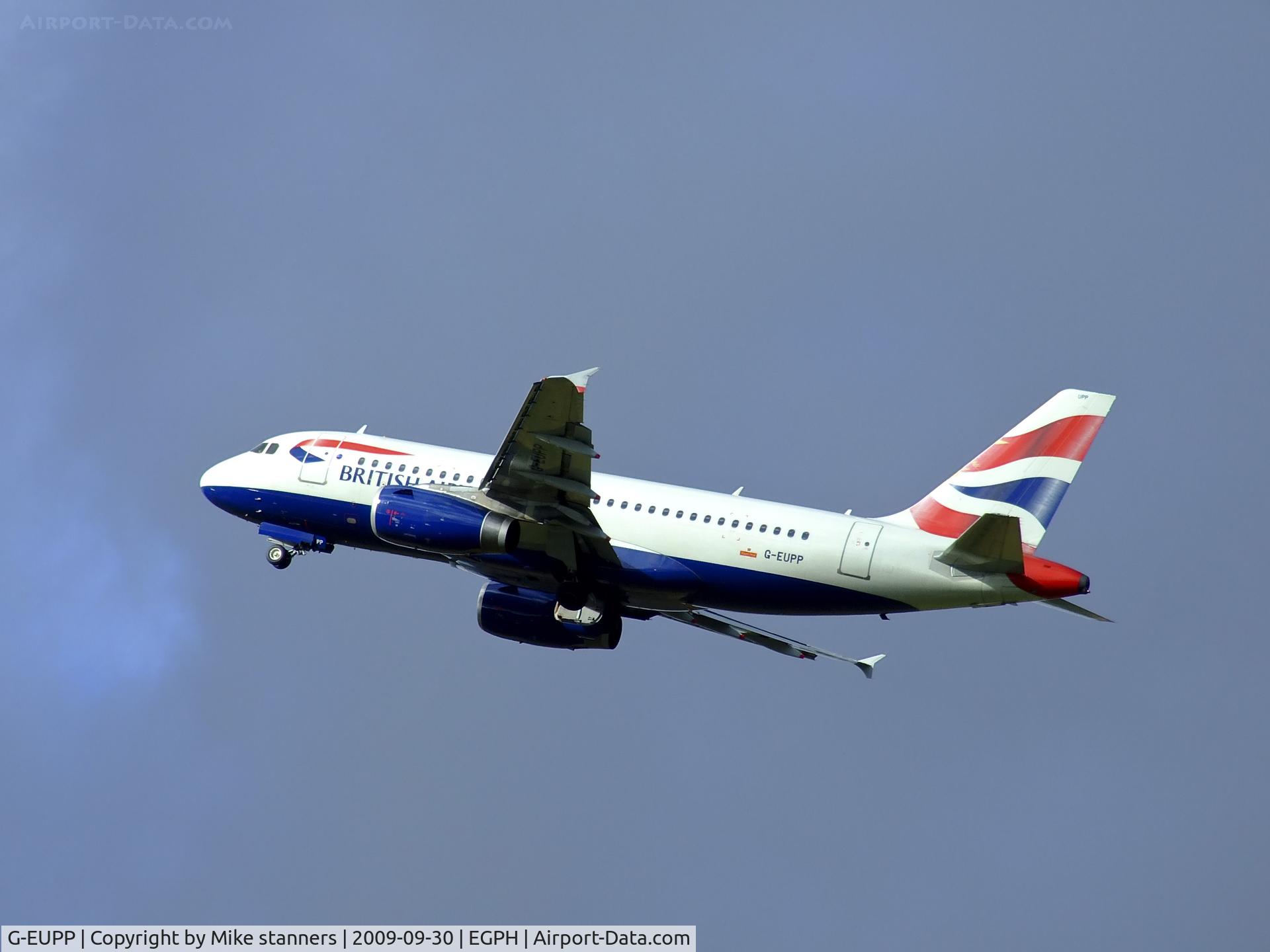 G-EUPP, 2000 Airbus A319-131 C/N 1295, 