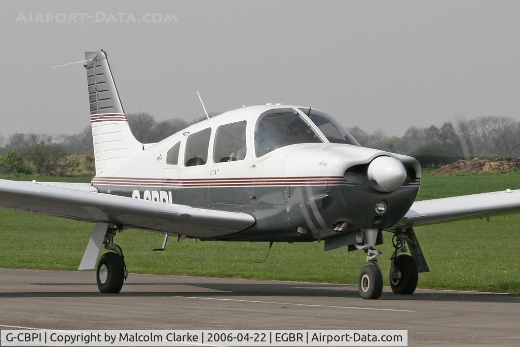 G-CBPI, 2002 Piper PA-28R-201 Cherokee Arrow III C/N 2844073, Piper PA-28R-201 Arrow At the 2006 John McLean Trophy aerobatics competition, Breighton Airfield in 2006.