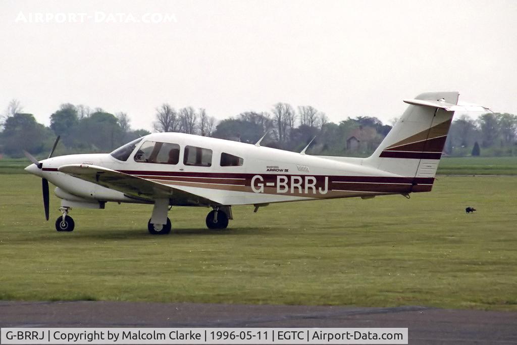 G-BRRJ, 1984 Piper PA-28RT-201T Turbo Arrow IV Arrow IV C/N 28R-8431021, Piper PA-28RT-201T Turbo Cherokee Arrow IV at Cranfield in 1996.