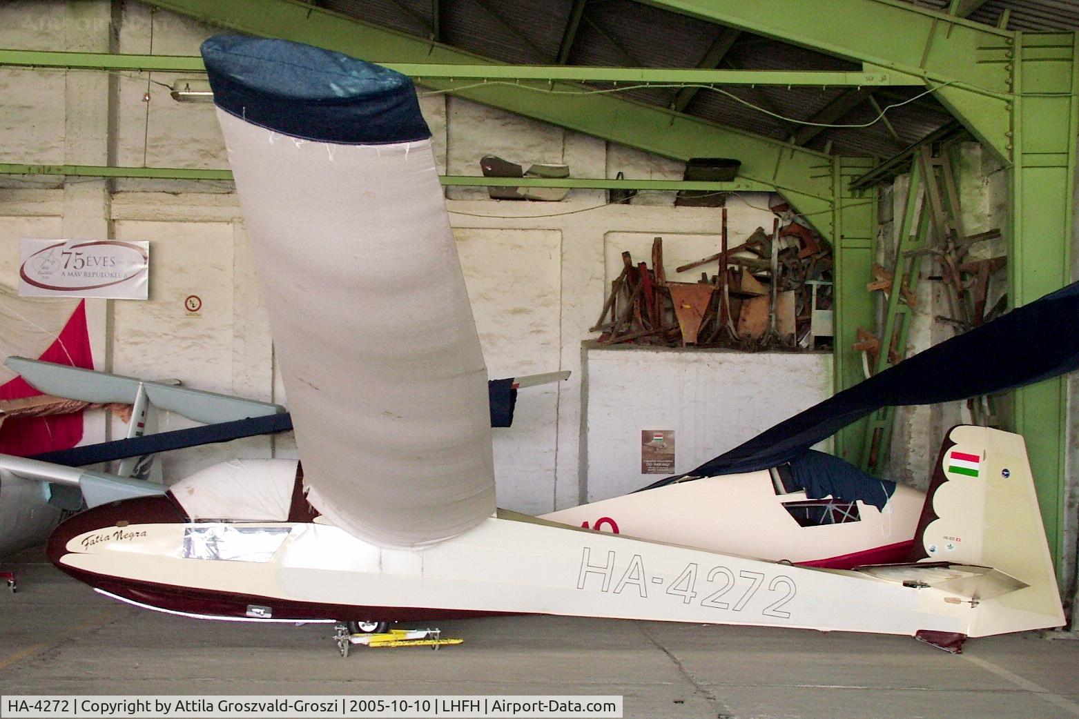 HA-4272, 1965 Schleicher K-8B C/N 8493, Farkashegy Airfield - Hangar