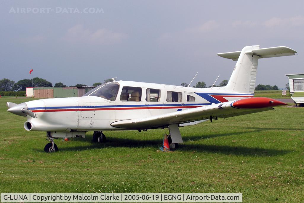 G-LUNA, 1979 Piper PA-32RT-300T Turbo Lance II C/N 32R-7987108, Piper PA-32RT-300T Turbo Lance II at Bagby Airfield in 2005.
