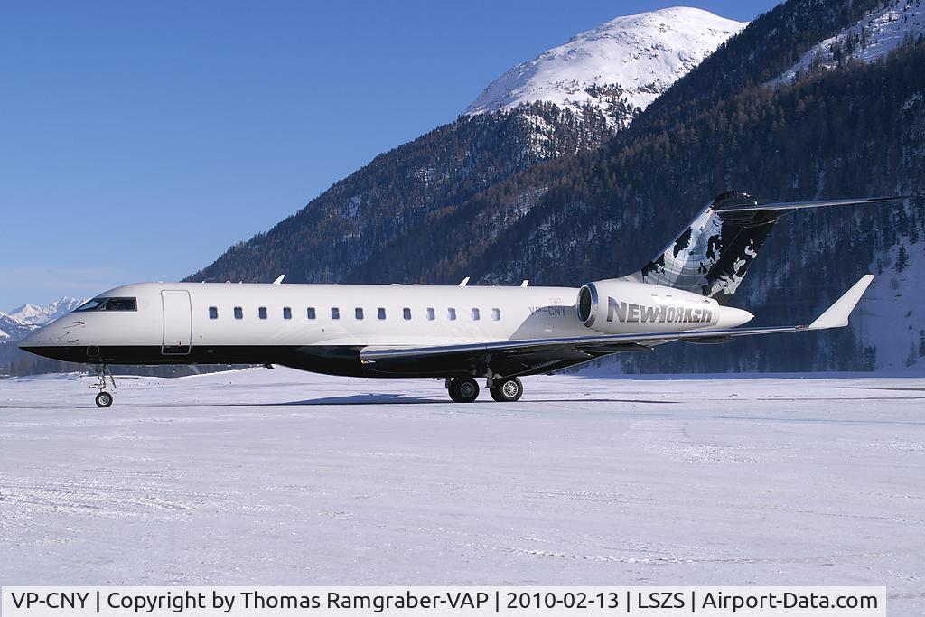 VP-CNY, 2007 Bombardier BD-700-1A10 Global Express C/N 9270, NewYorker Bombardier Globalexpress