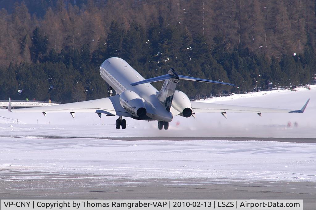 VP-CNY, 2007 Bombardier BD-700-1A10 Global Express C/N 9270, NewYorker Bombardier Globalexpress