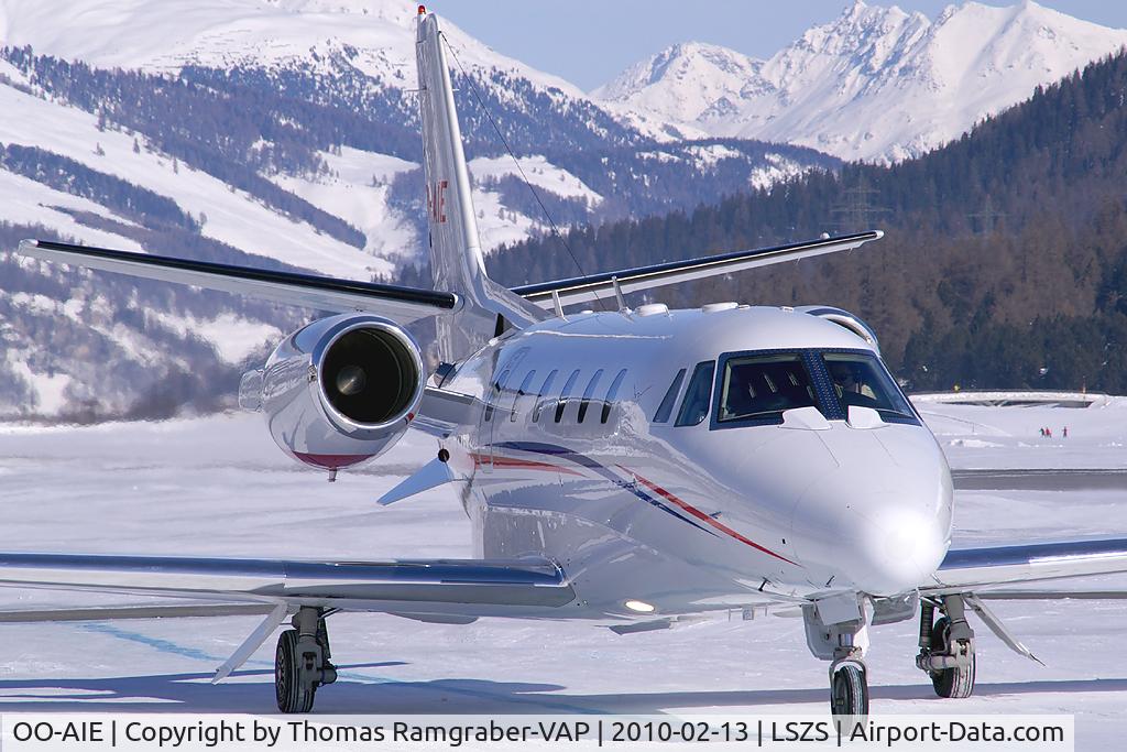 OO-AIE, 2007 Cessna 560XL Citation XLS C/N 560-5733, Flying Partners Cessna 560XL Citation Excel