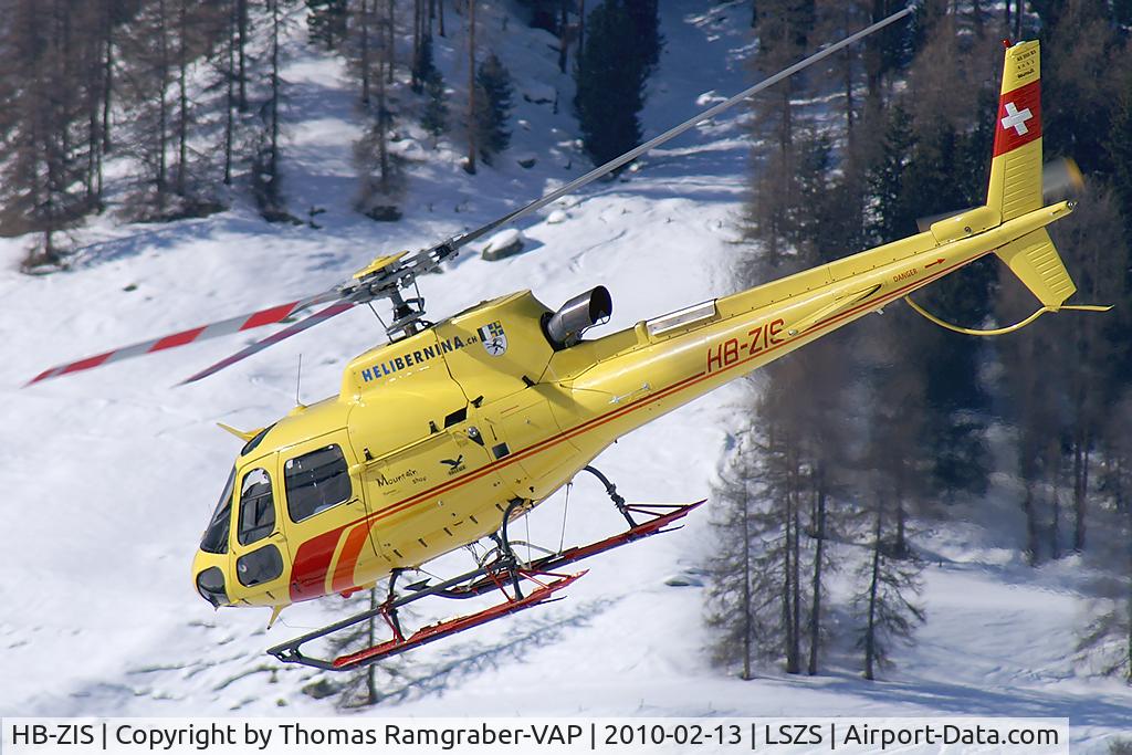 HB-ZIS, 2008 Eurocopter AS-350B-3 Ecureuil Ecureuil C/N 4493, Heli Bernina Aerospatiale AS350
