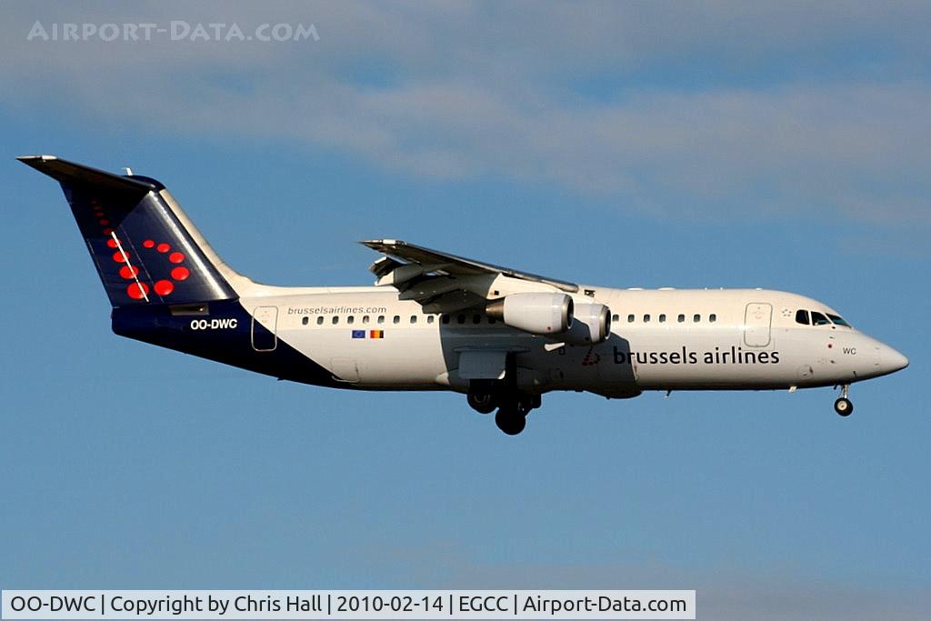 OO-DWC, 1998 British Aerospace Avro 146-RJ100 C/N E3322, Brussels Airlines