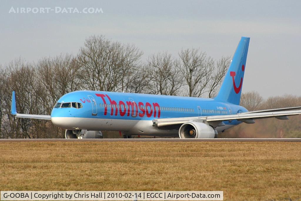 G-OOBA, 2000 Boeing 757-28A C/N 32446, now in Thomson colours