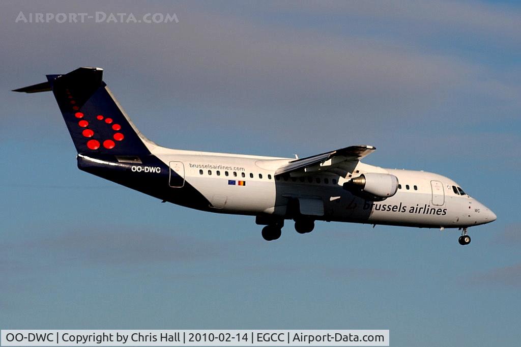 OO-DWC, 1998 British Aerospace Avro 146-RJ100 C/N E3322, Brussels Airlines