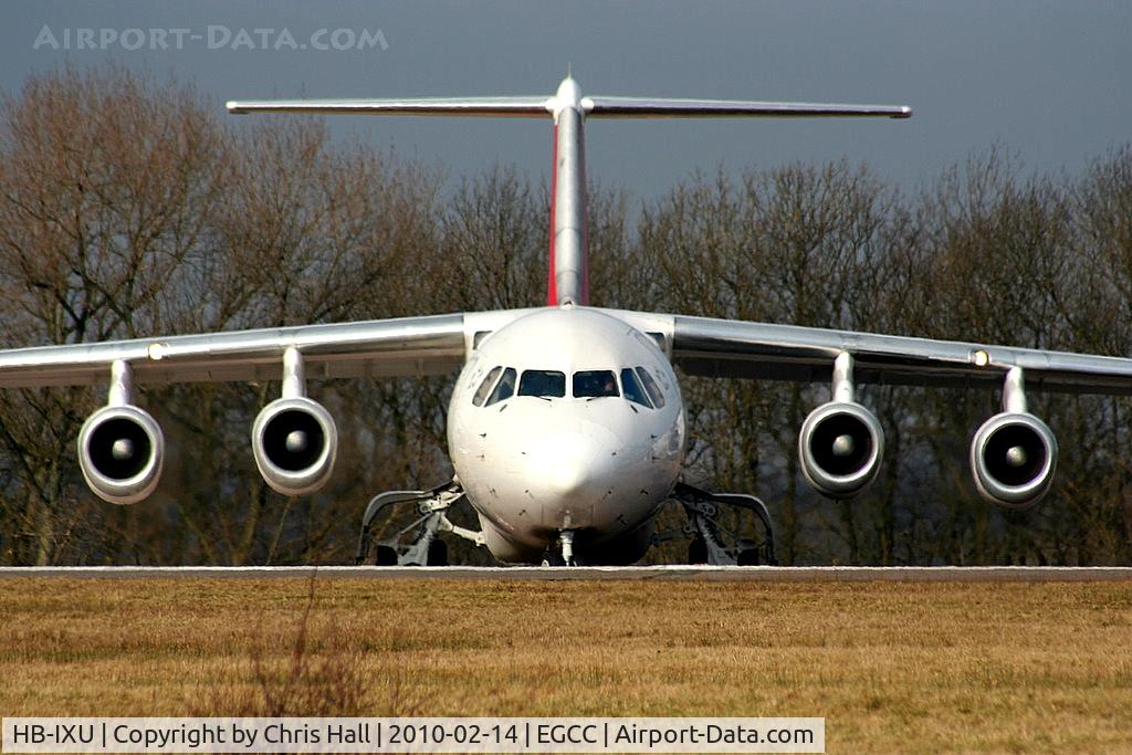 HB-IXU, 1995 British Aerospace Avro 146-RJ100 C/N E3276, Swiss European Airlines