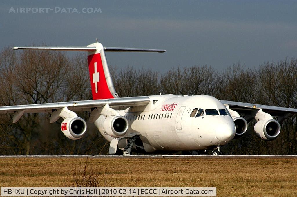 HB-IXU, 1995 British Aerospace Avro 146-RJ100 C/N E3276, Swiss European Airlines