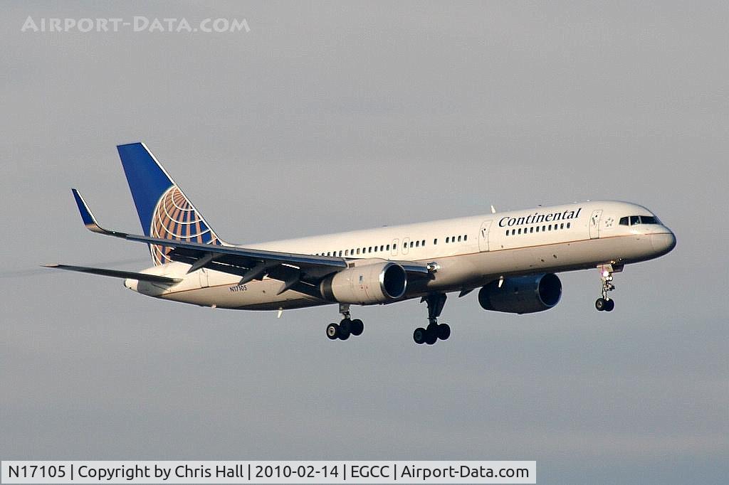 N17105, 1994 Boeing 757-224 C/N 27295, Continental Airlines