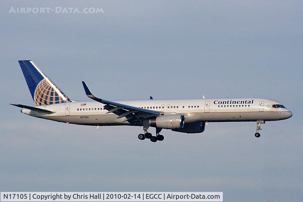 N17105, 1994 Boeing 757-224 C/N 27295, Continental Airlines