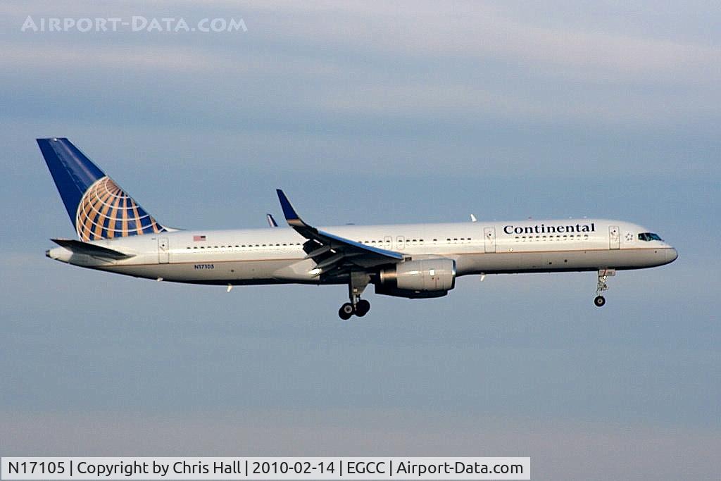 N17105, 1994 Boeing 757-224 C/N 27295, Continental Airlines