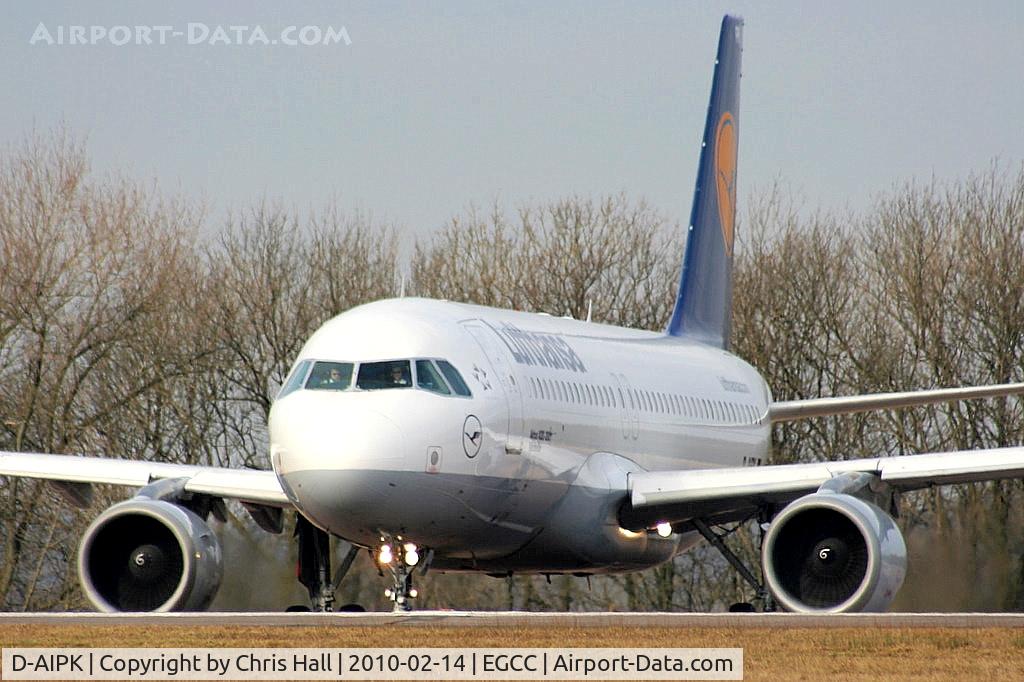 D-AIPK, 1989 Airbus A320-211 C/N 0093, Lufthansa
