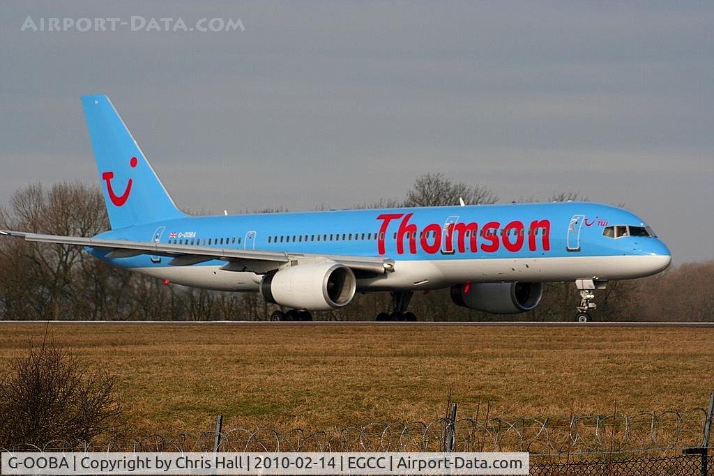 G-OOBA, 2000 Boeing 757-28A C/N 32446, now in Thomson colours