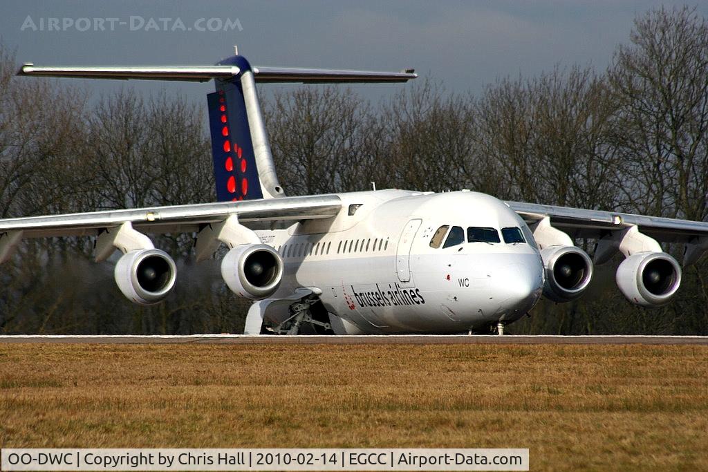 OO-DWC, 1998 British Aerospace Avro 146-RJ100 C/N E3322, Brussels Airlines