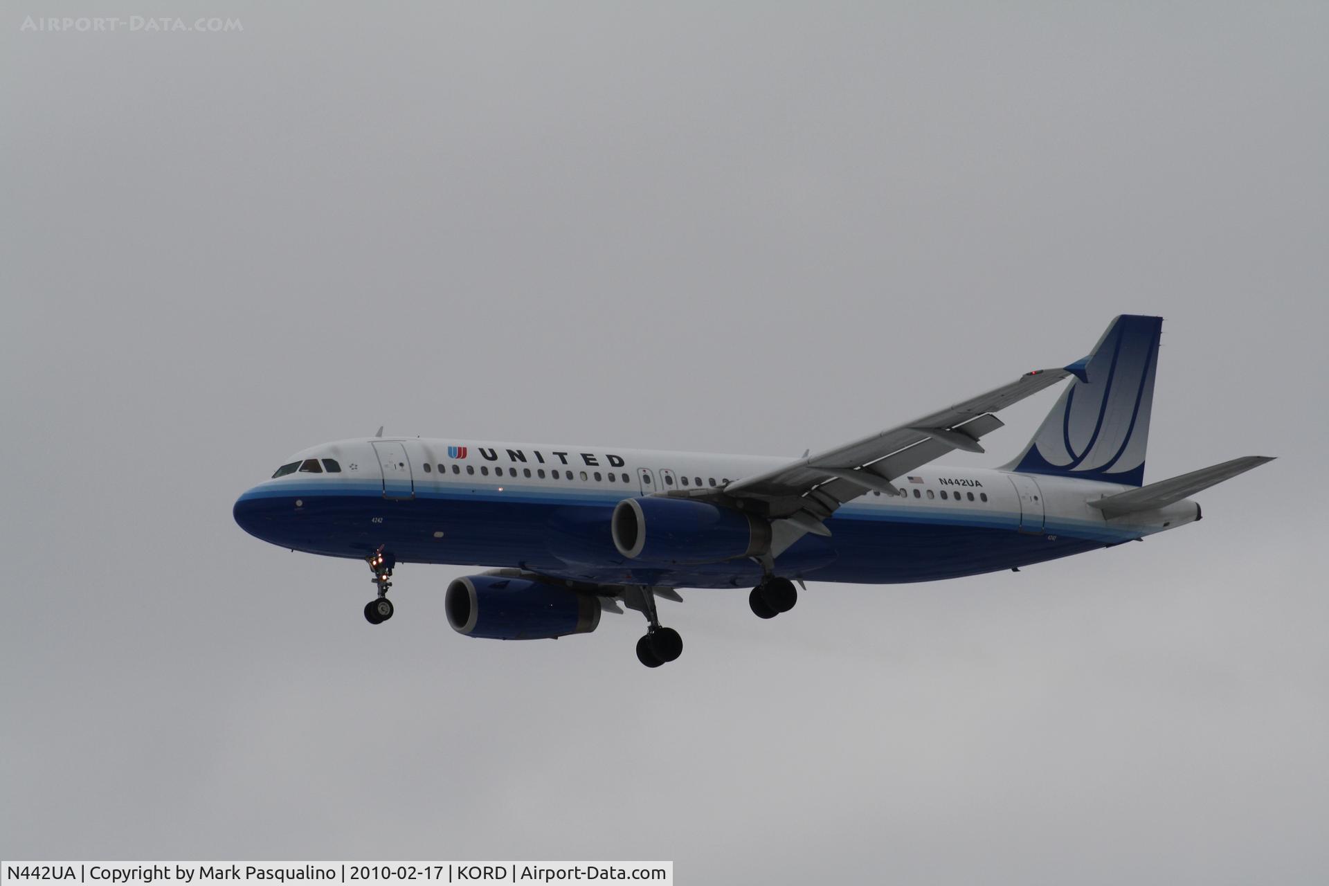 N442UA, 1998 Airbus A320-232 C/N 780, Airbus A320