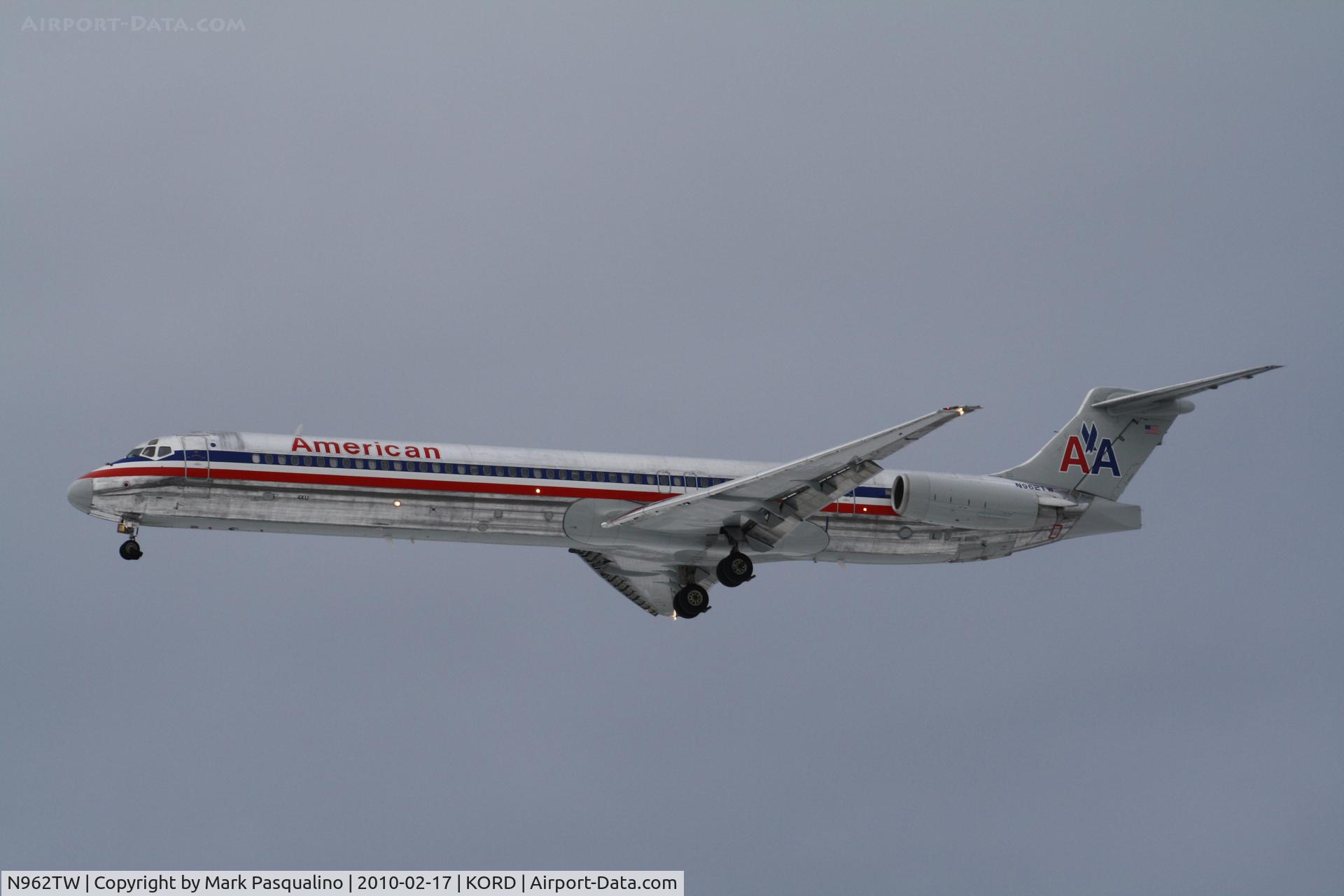 N962TW, 1999 McDonnell Douglas MD-83 (DC-9-83) C/N 53612, MD-83