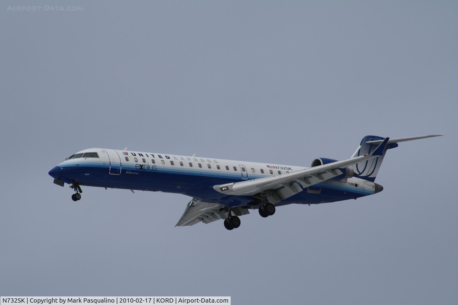 N732SK, 2005 Bombardier CRJ-700 (CL-600-2C10) Regional Jet C/N 10194, CL-600-2C10