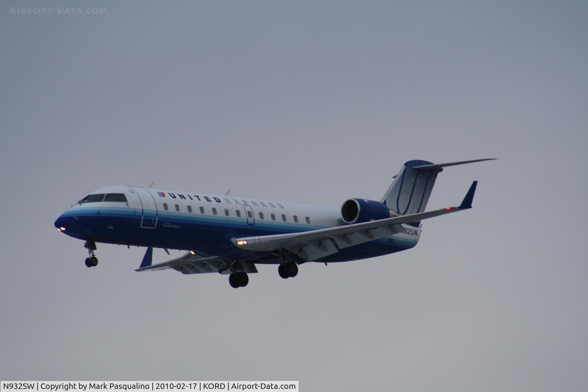 N932SW, 2002 Bombardier CRJ-200LR (CL-600-2B19) C/N 7714, CL-600-2B19